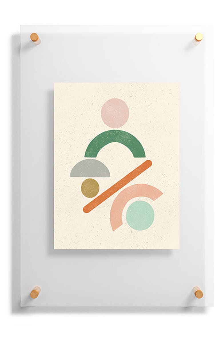 Deny Designs Mobile Shapes Floating Art Print, Alternate, color, 