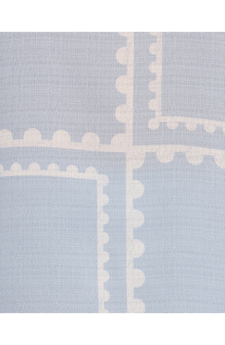 Petal & Pup Ezra Linen Blend Strapless Top & Wide Leg Pants Set, Alternate, color, Light Blue