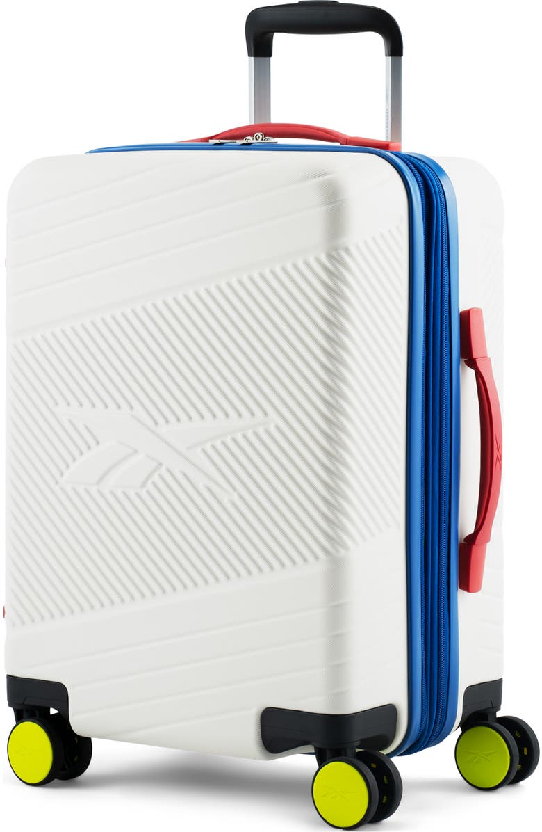 Reebok Go Collection 2 Piece Luggage Set, Alternate, color, White