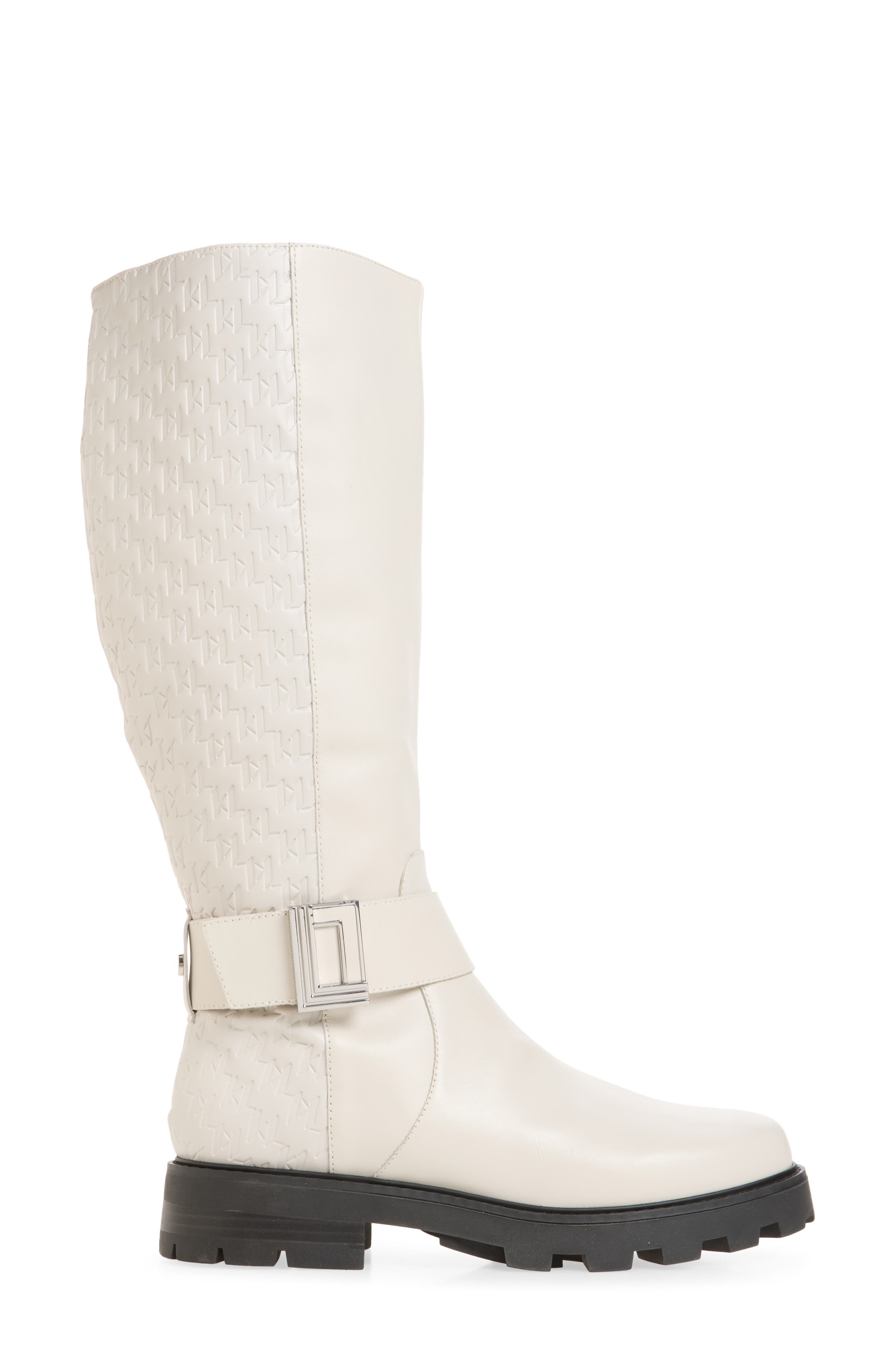 Meara Knee High Boot, Alternate, color, SOFT WHITE