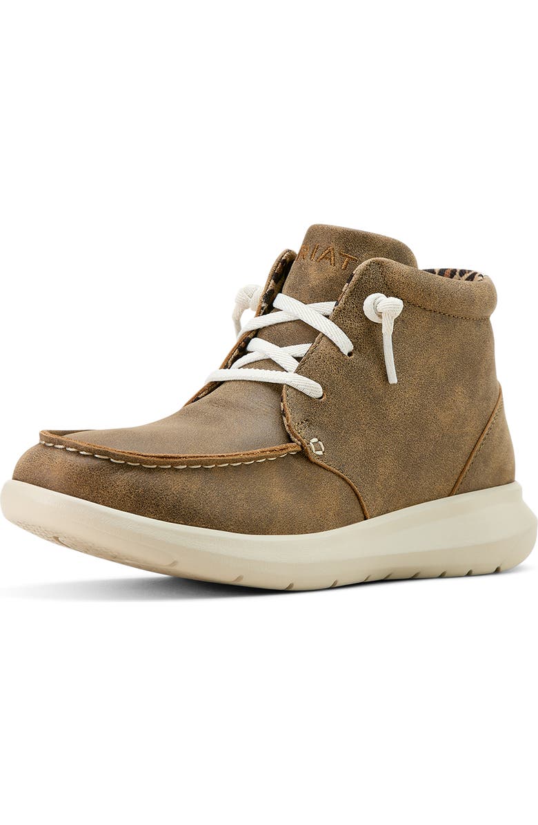 Ariat Hilo High Top Sneaker, Alternate, color, Brown