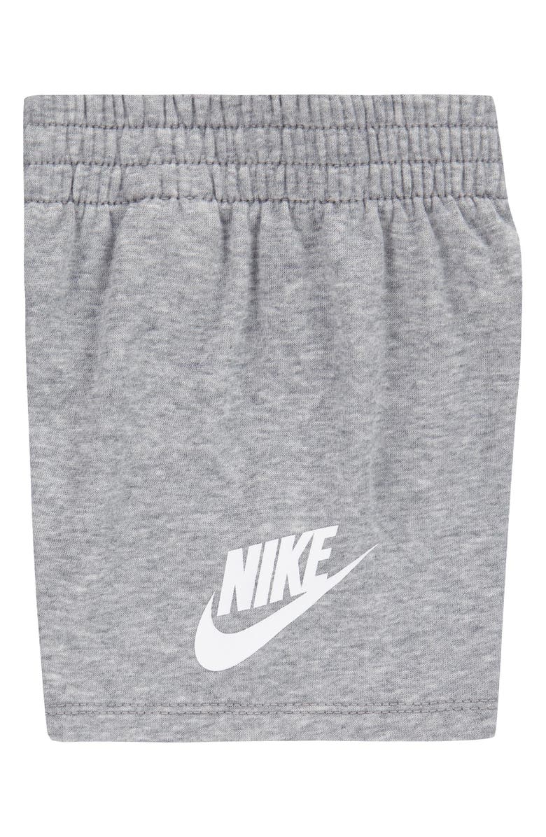 Nike Club Logo T-Shirt & Shorts Set, Alternate, color, Dark Grey
