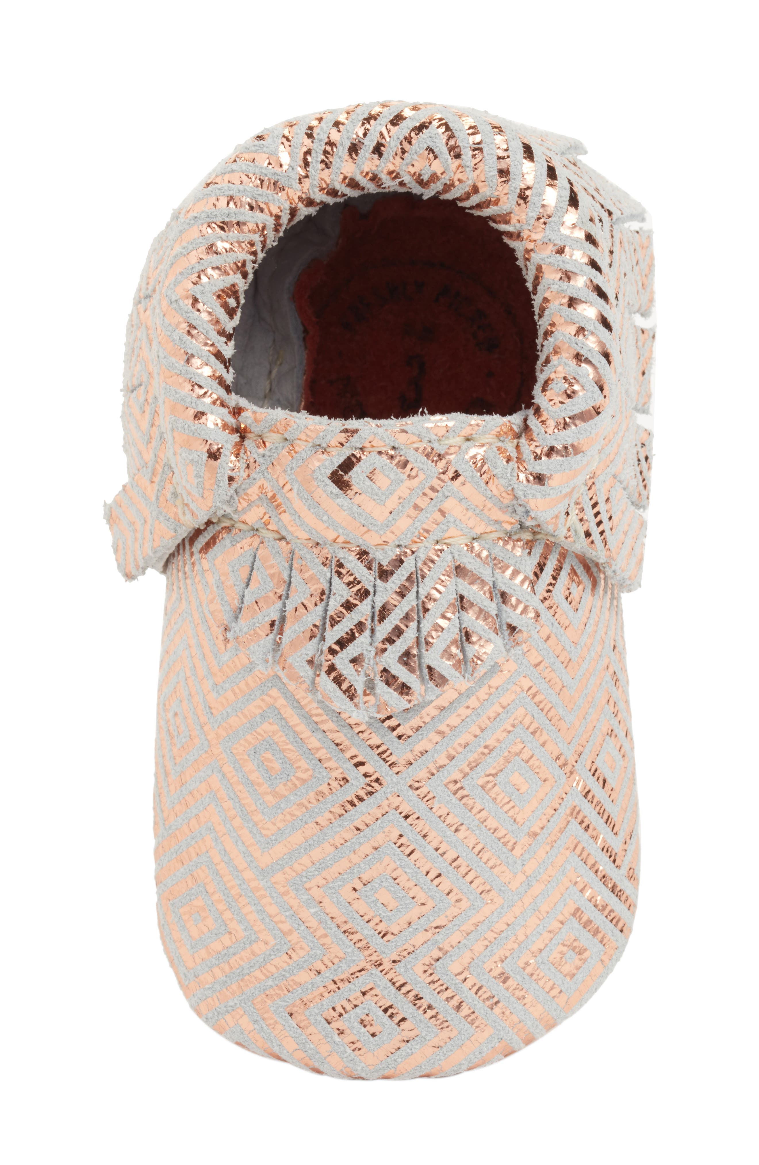 Freshly Picked Metallic Leather Moccasin, Alternate, color, 