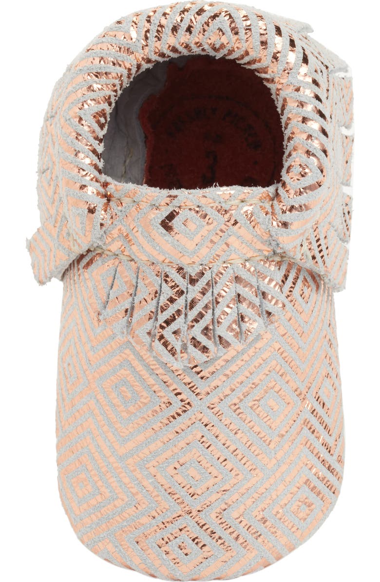 Freshly Picked Metallic Leather Moccasin, Alternate, color,
