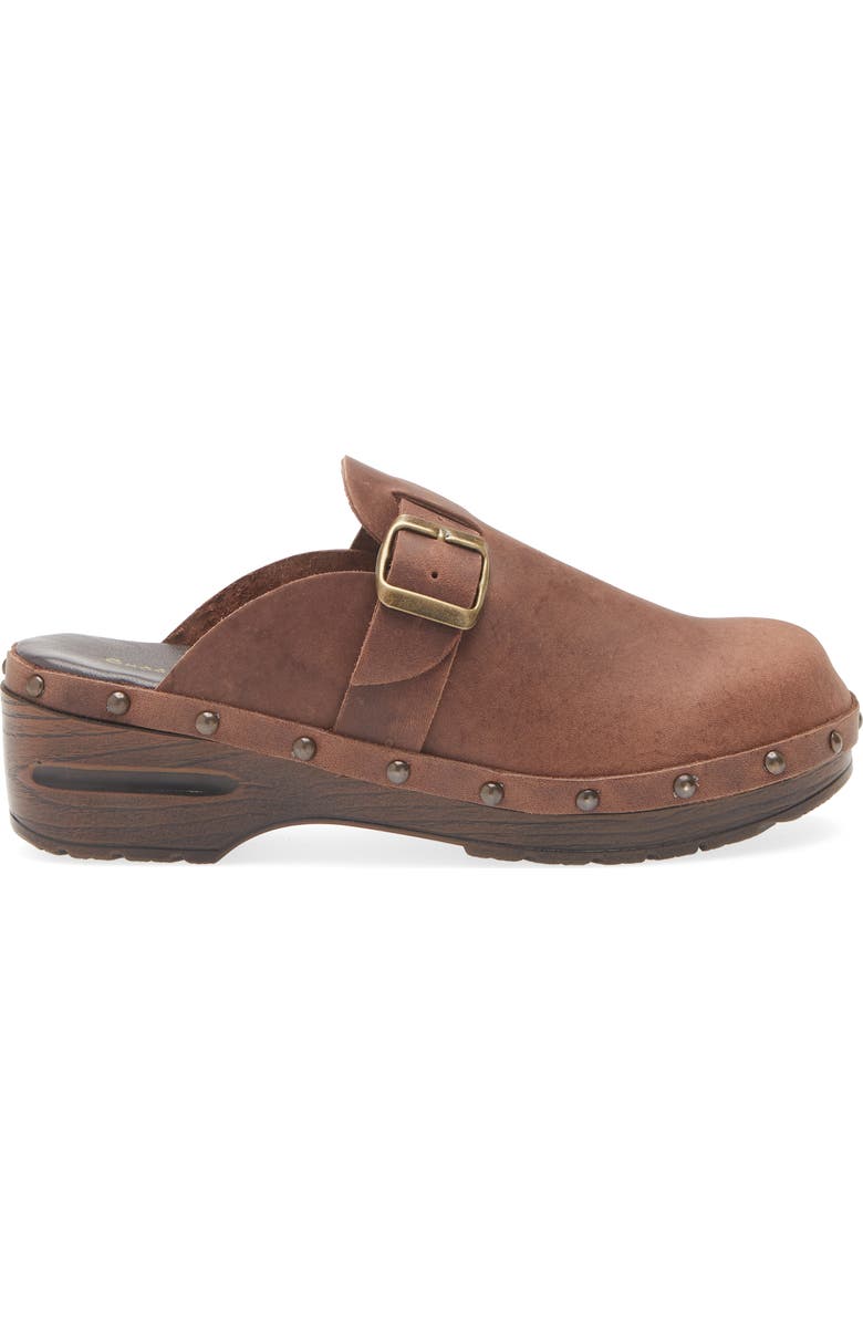 Chocolat Blu Yullia Clog, Alternate, color, Crazy Horse Leather