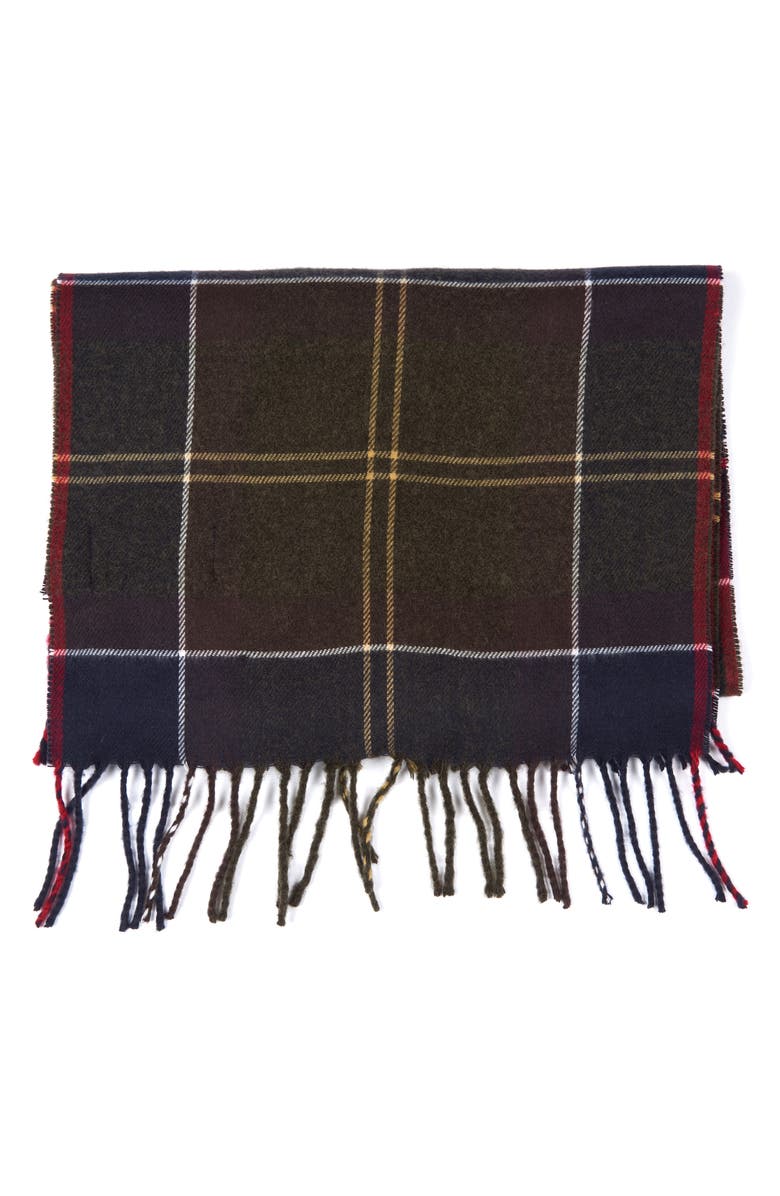Barbour Galingale Tartan Scarf, Alternate, color, Classic