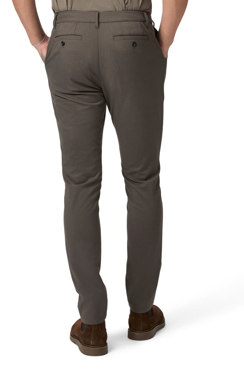 PAIGE Stafford Herringbone Slim Fit Knit Pants, Alternate, color, 