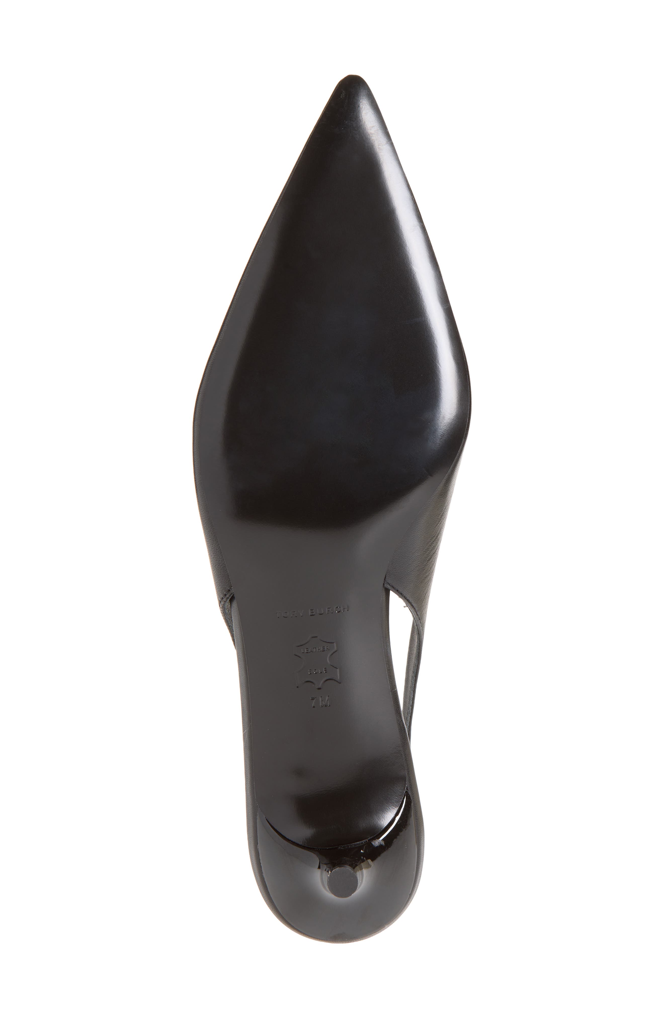 Charlie Slingback Pump, Alternate, color, PERFECT BLACK / GOLD