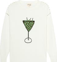 Ellsworth + Ivey Riley Crewneck Sweater - Extra Olives
