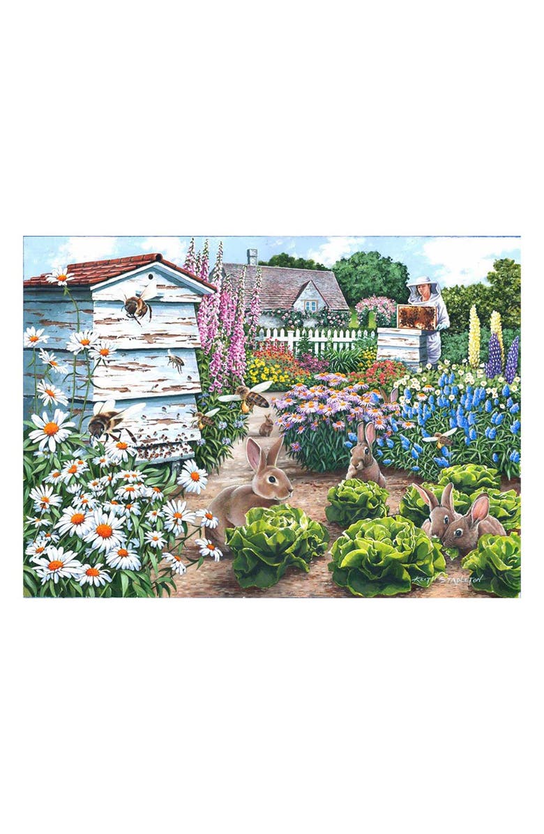 The House of Puzzles Honey Bunnies 500-Piece Jigsaw Puzzle, Alternate, color, 