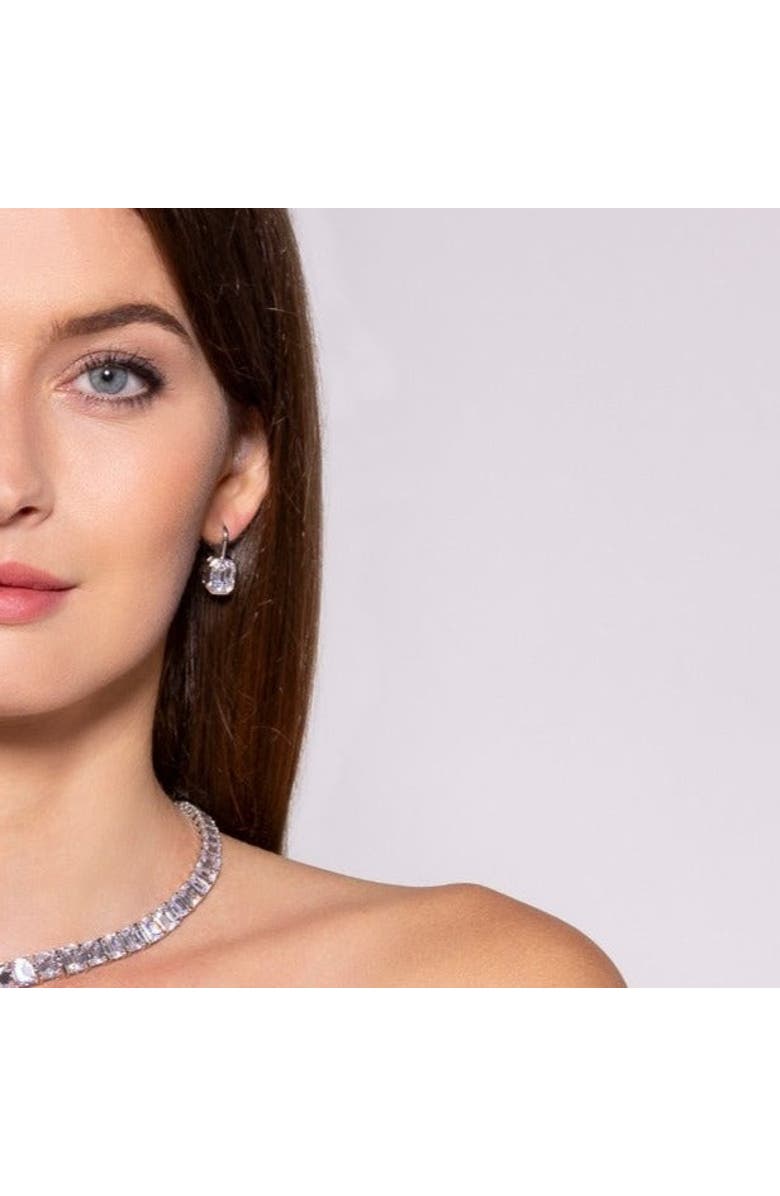 Anna Zuckerman Kelly 4 Carat Diamond Crystalline Drops, Alternate, color, Platinum
