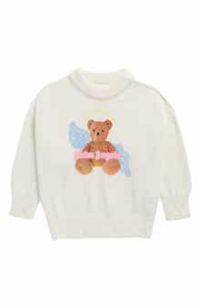 Kids' Bear Angel Graphic Sweatshirt