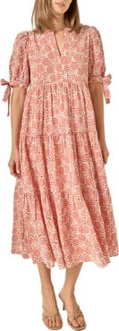 English Factory Embroidered Midi Dress