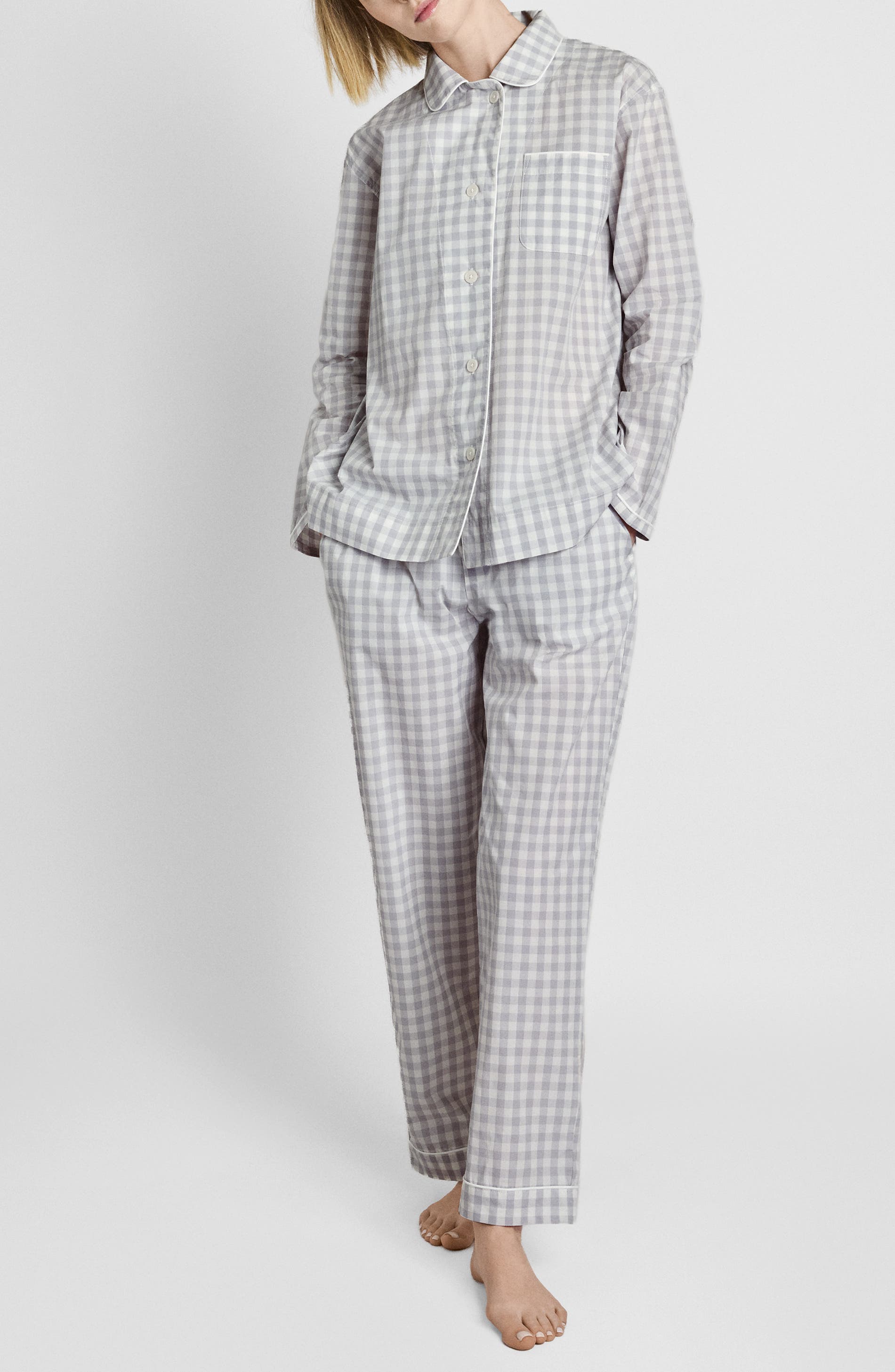 selected Large Grey Gingham