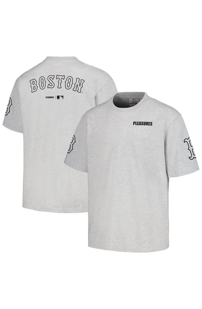 PLEASURES Men's PLEASURES Gray Boston Red Sox Team T-Shirt, Main, color, Gray
