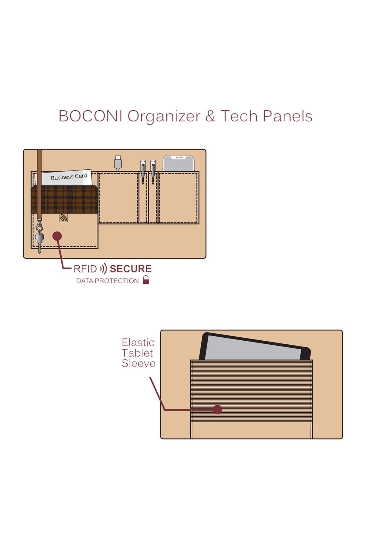 BOCONI Overnight Duffle Bag, Alternate, color, 