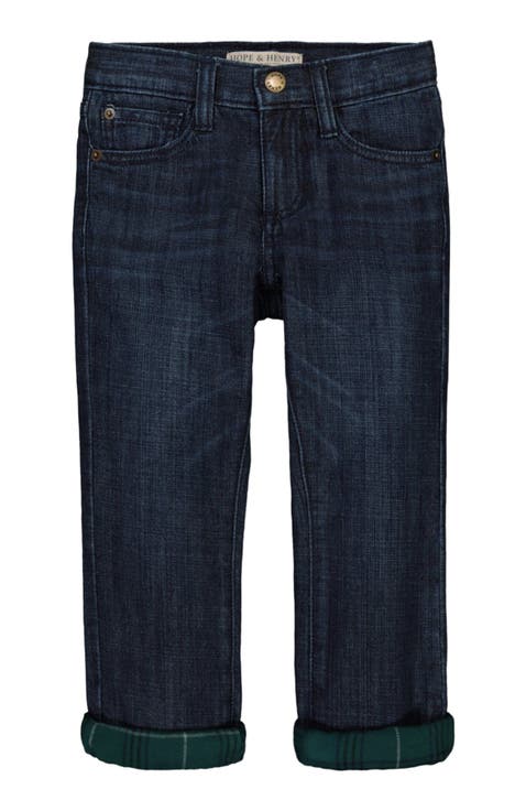 Baby Boys' Flannel Lined Denim, Infant