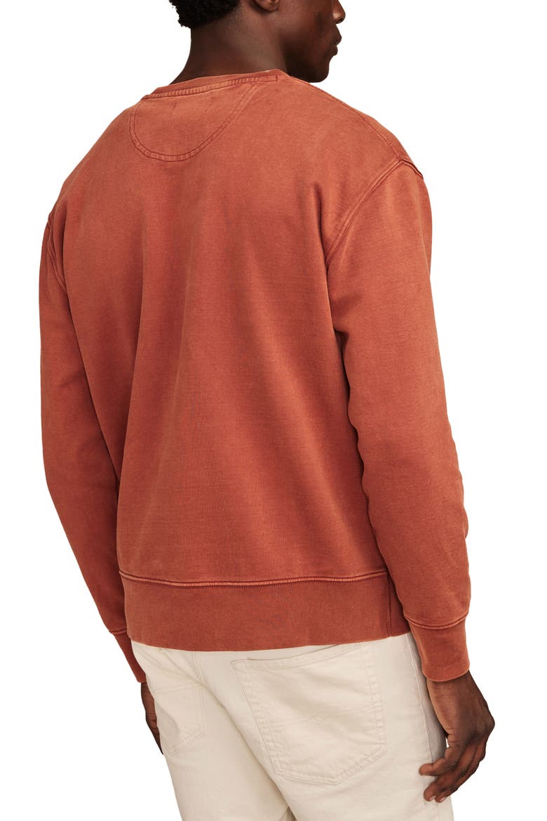 Army Cotton Logo Sweatshirt, Alternate, color, BURNT HENNA