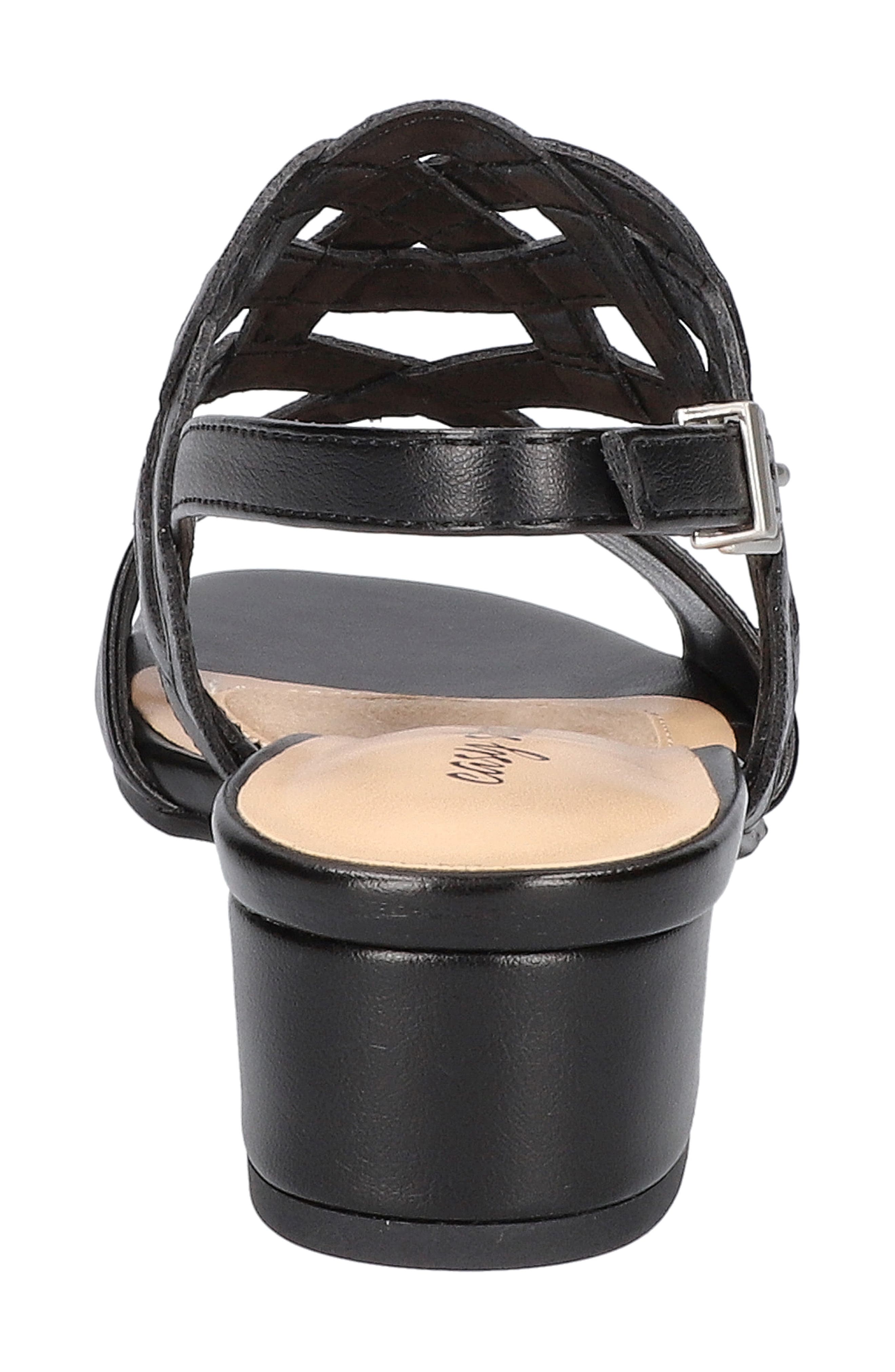 EASY STREET Catrin Woven Block Heel Sandal, Alternate, color, 