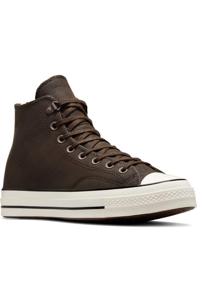 Converse Chuck Taylor<sup>®</sup> All Star<sup>®</sup> 70 Leather High Top Sneaker, Main, color,