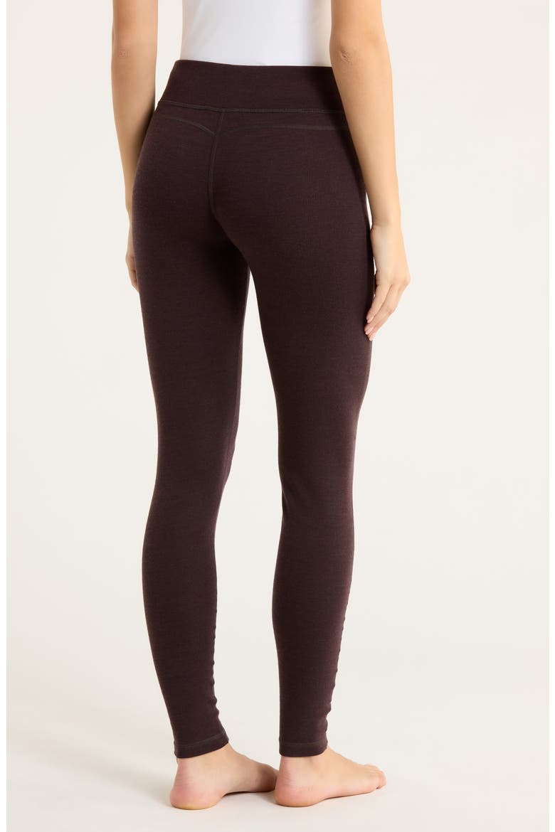 Classic Merino Wool Thermal Leggings, Alternate, color, MINK HEATHER
