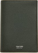 TOM FORD T-Line Leather Passport Holder