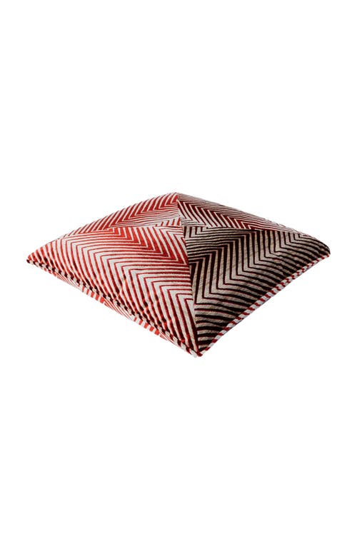 Missoni Home Ziggy Cushion 60x60 Cm In Brown