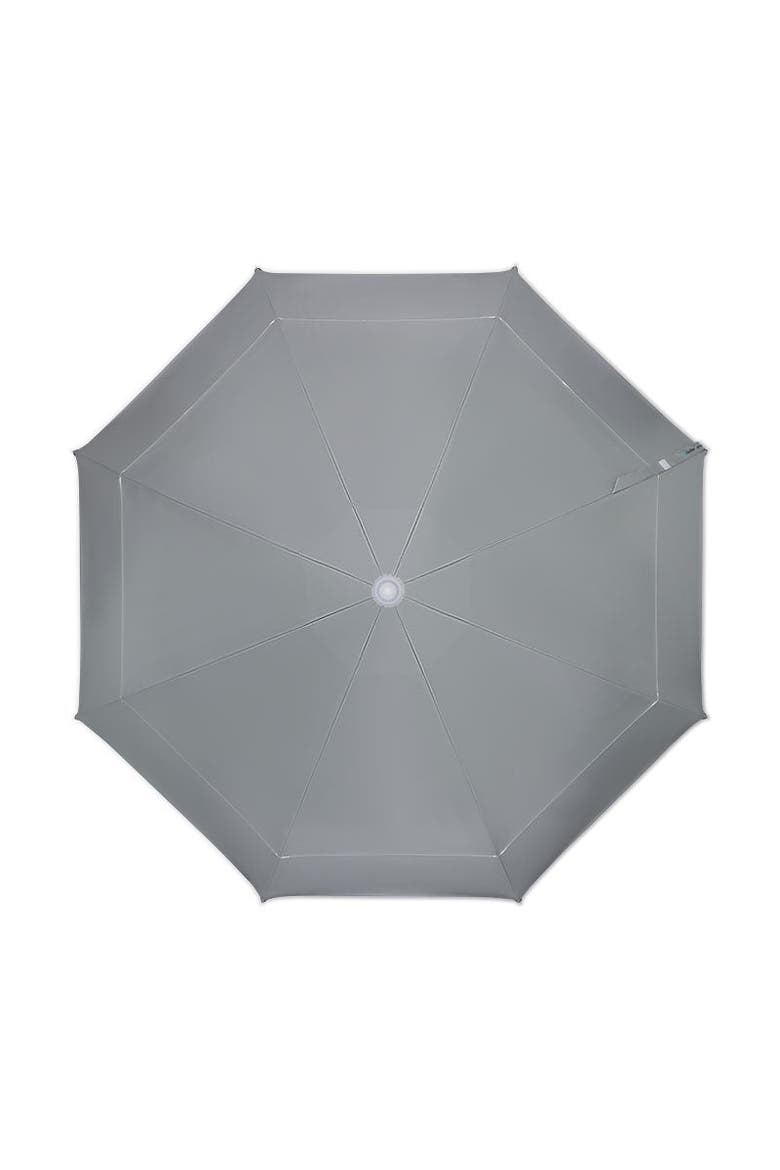 Intego Beach Umbrella, UPF 50+ Sun Protection, Alternate, color, Silver