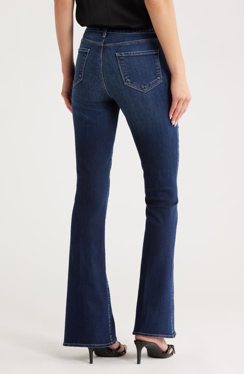 L Agence L'agence Marty High Waist Flare Jeans In Blue
