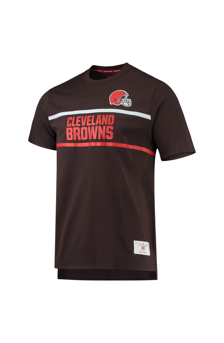 Tommy Hilfiger Men's Tommy Hilfiger Brown Cleveland Browns The Travis T-Shirt, Alternate, color, Brown