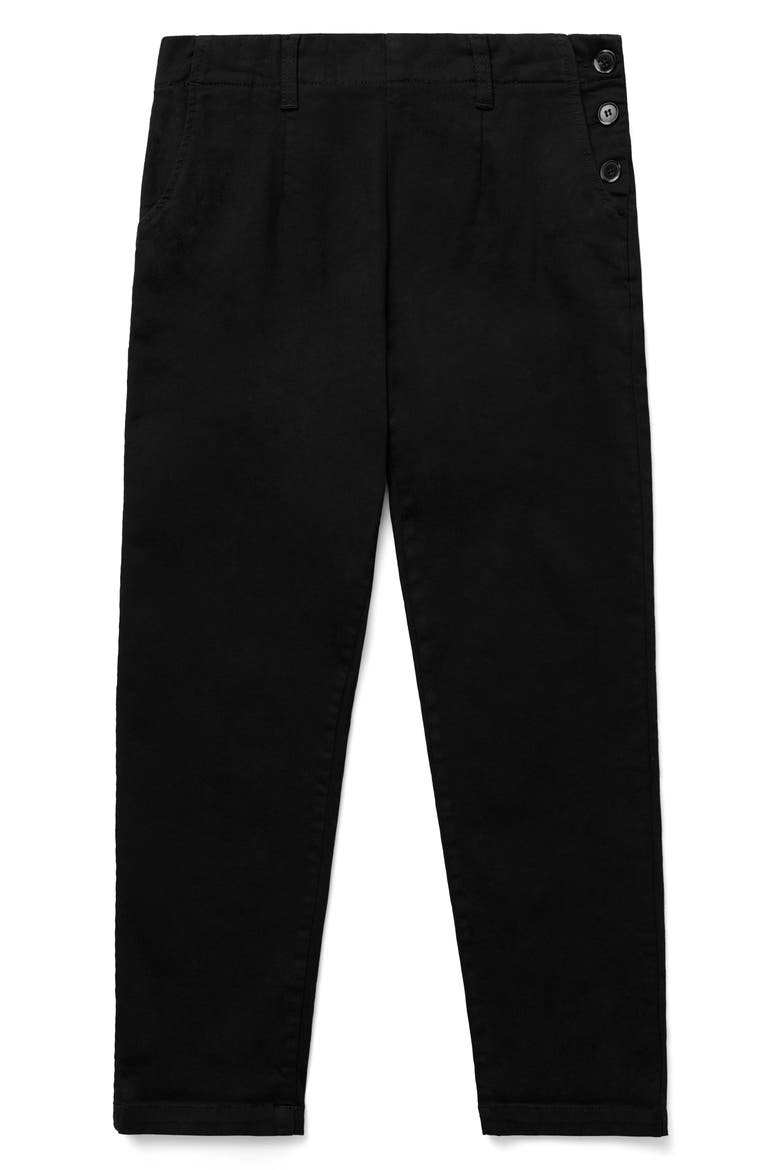 Waterdance Tapered Leg Pants, Alternate, color, BLACK