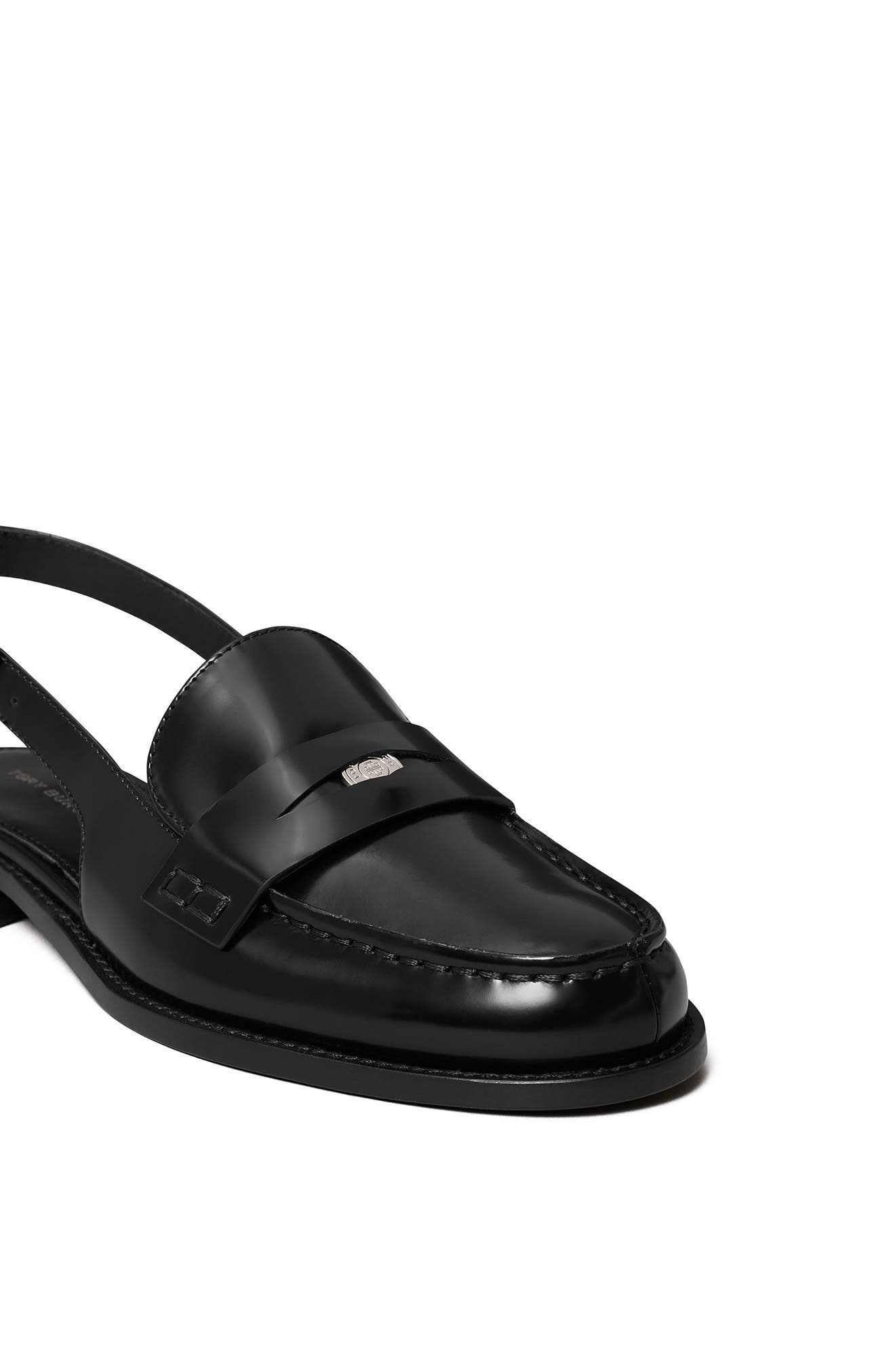 Classic Penny Slingback Loafer, Alternate, color, PERFECT BLACK
