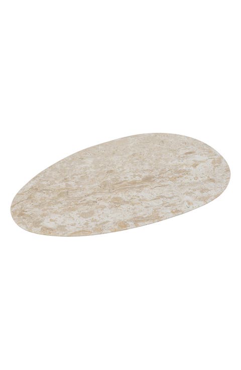 Round Marble Tray