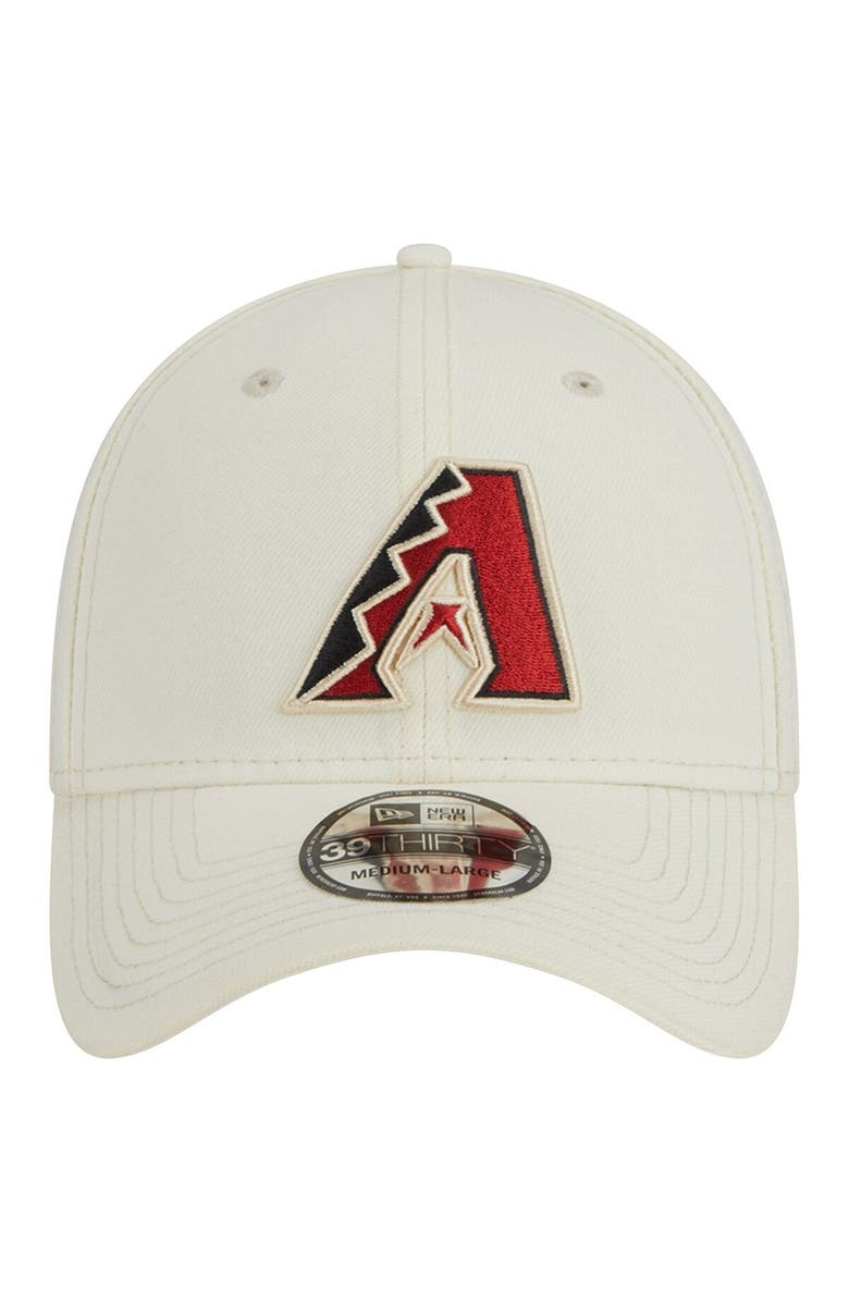 New Era Men's New Era Cream Arizona Diamondbacks Chrome Team Classic 39THIRTY Flex Hat, Alternate, color, 