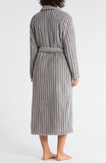 Textured Plush Fleece Robe