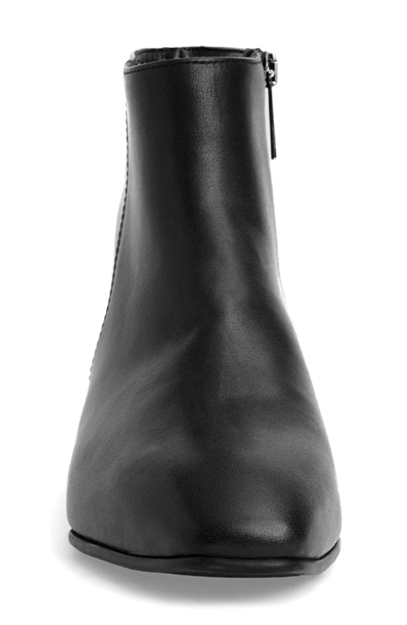 Rialto Waterproof Bootie, Alternate, color, BLACK LEATHER