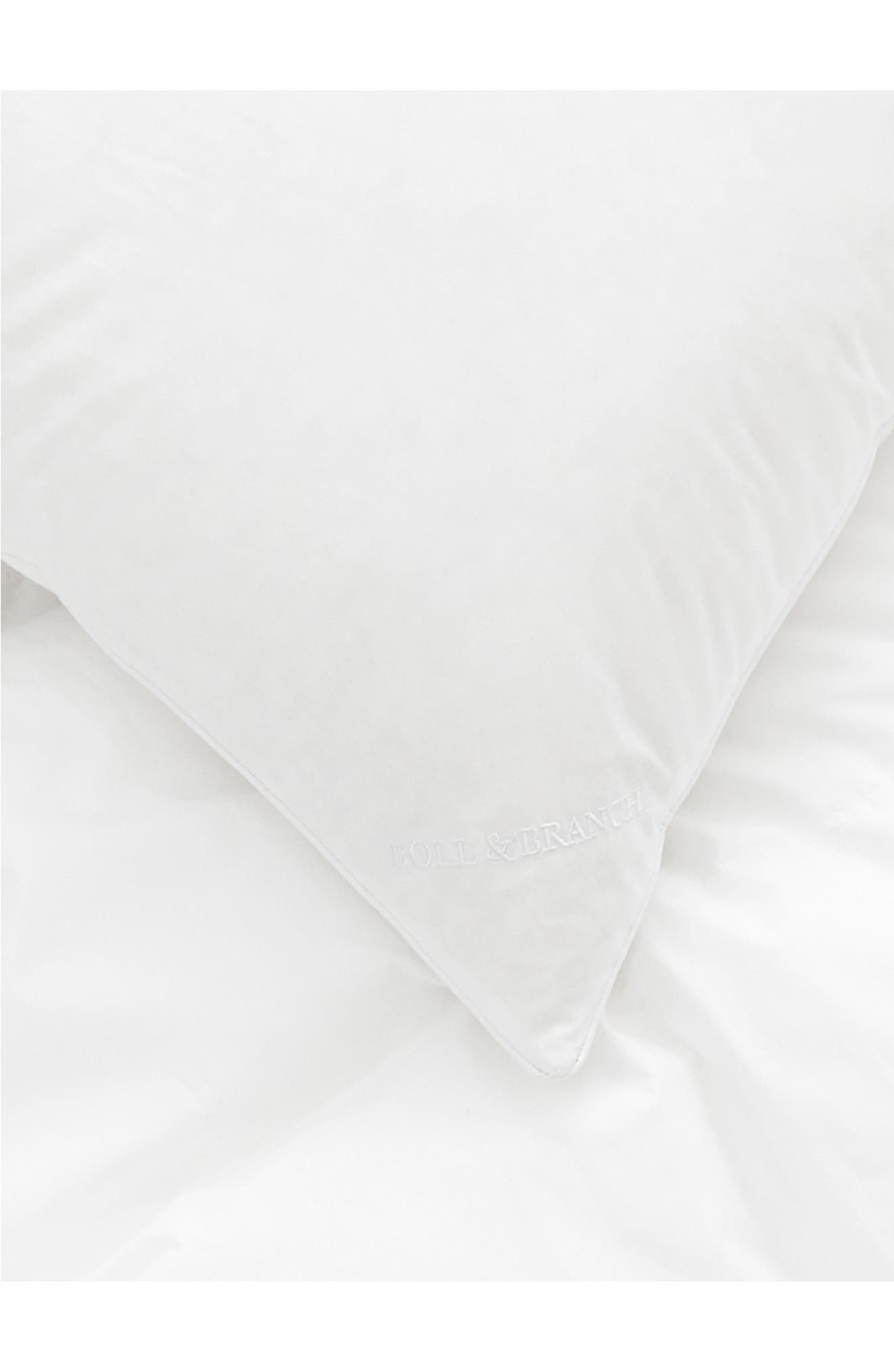 Boll & Branch PrimaLoft Alternative Down Pillow