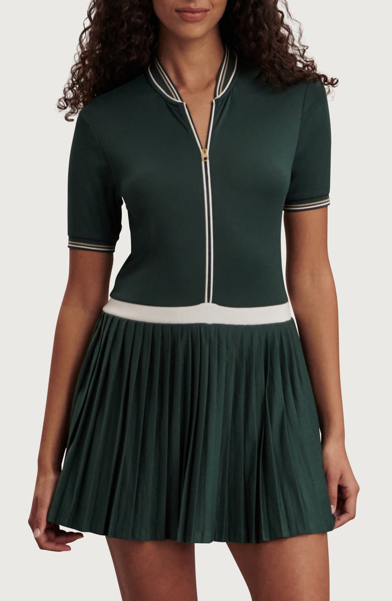 Varley Lainey Court Dress, Main, color, Green Gables