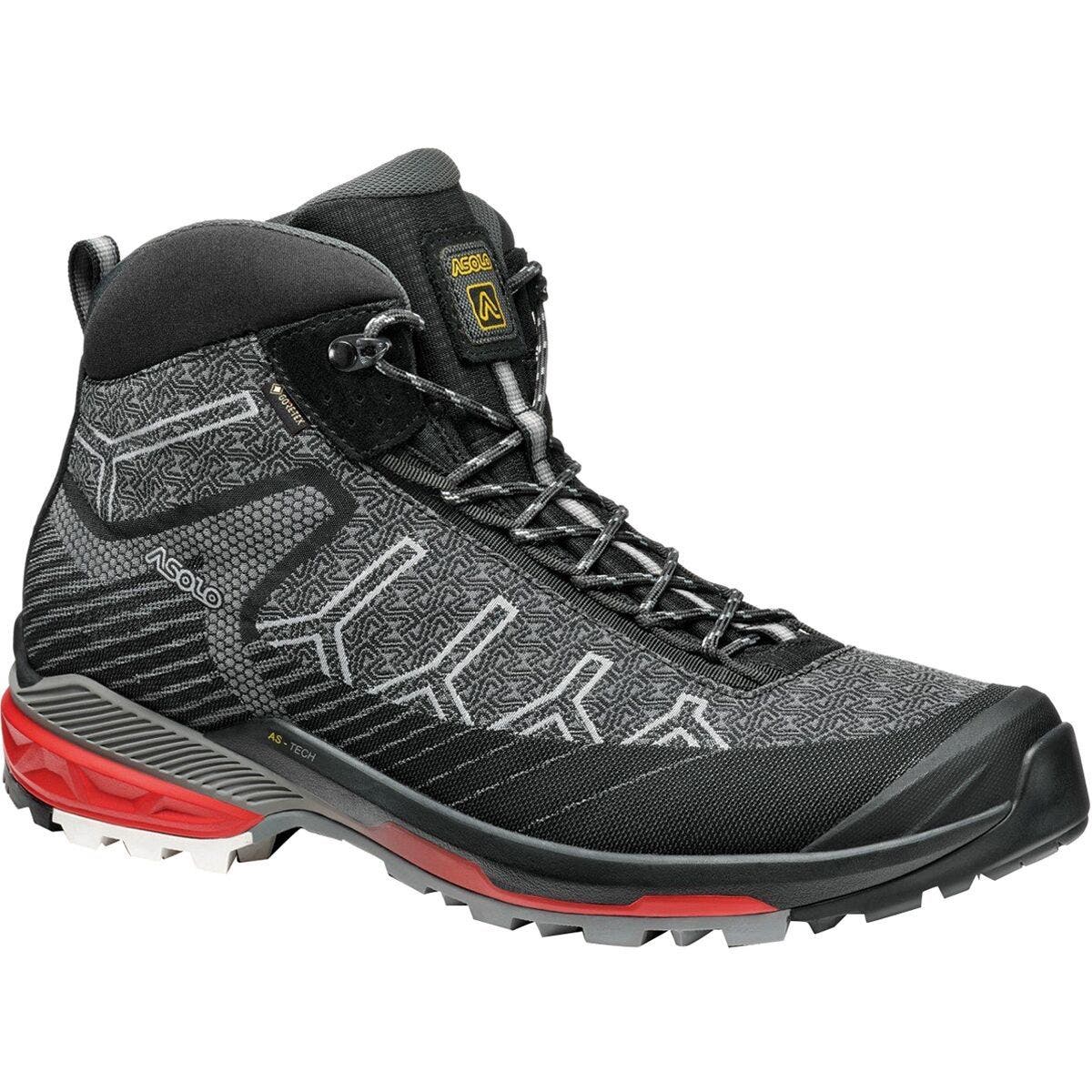 Asolo Falcon Evo Jaquard Gv Hiking Boot - Men's, Main, color, Black/Red