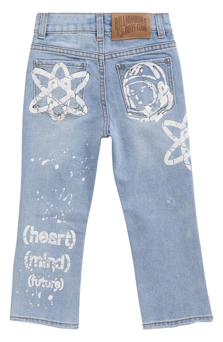 Billionaire Boys Club Kids' Mind Straight Leg Jeans, Alternate, color, Light Zephyr