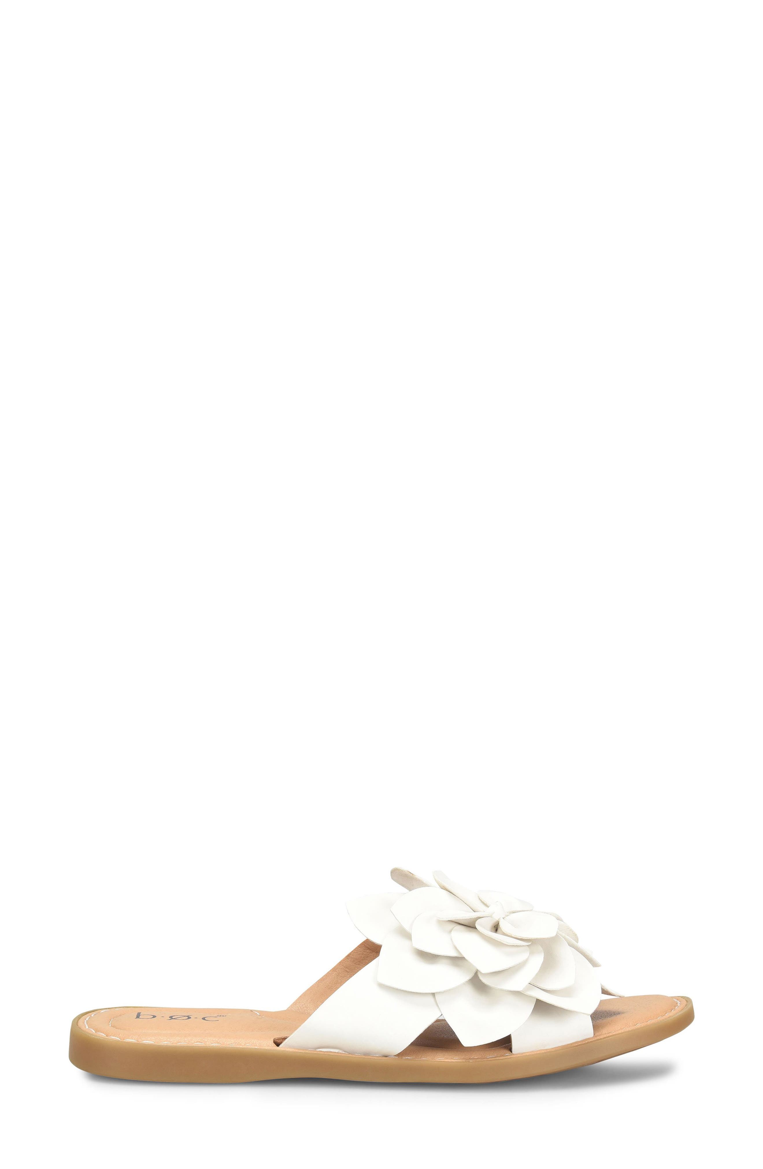 B O C BY BØRN Kasia Flower Slide Sandal, Alternate, color, 