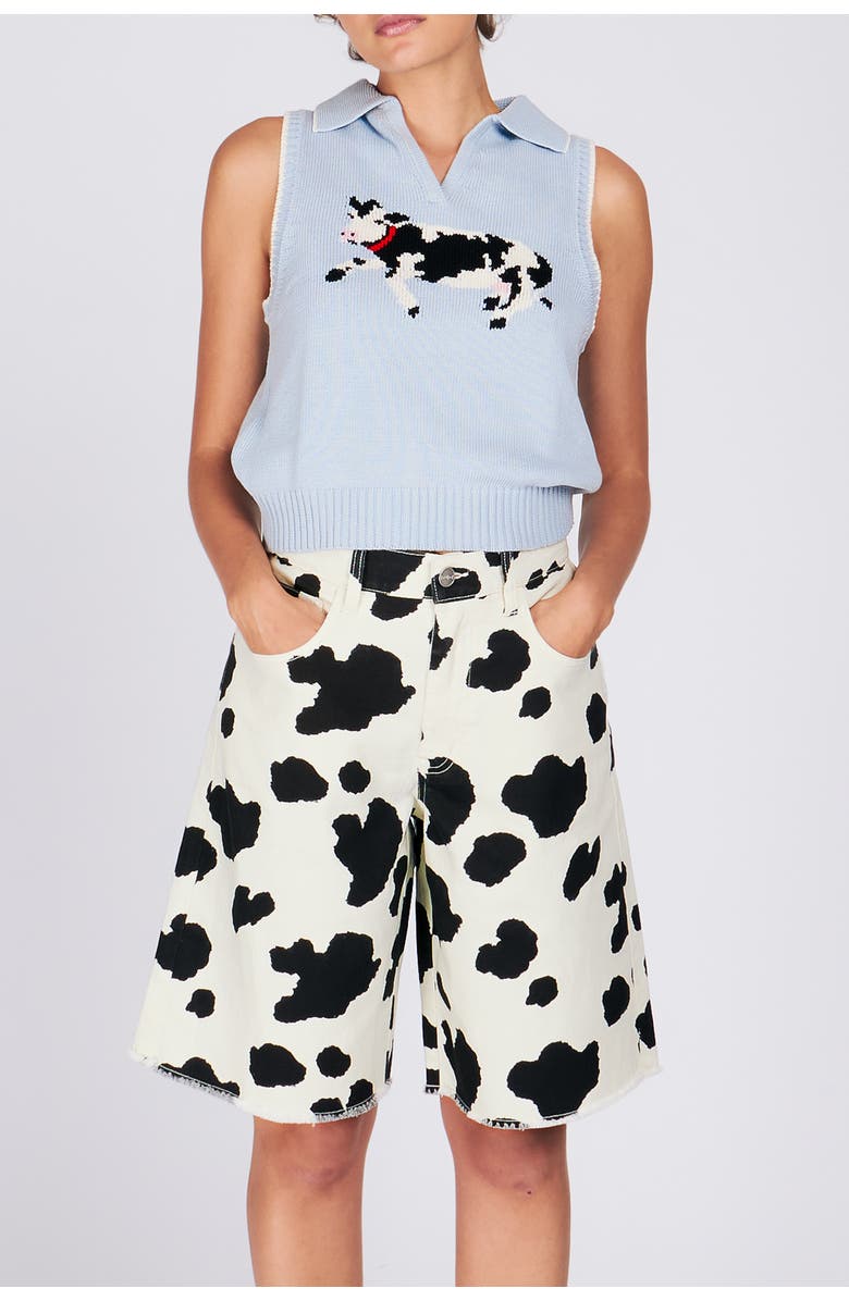 RACHEL ANTONOFF Morty Short, Alternate, color, Moo Classic