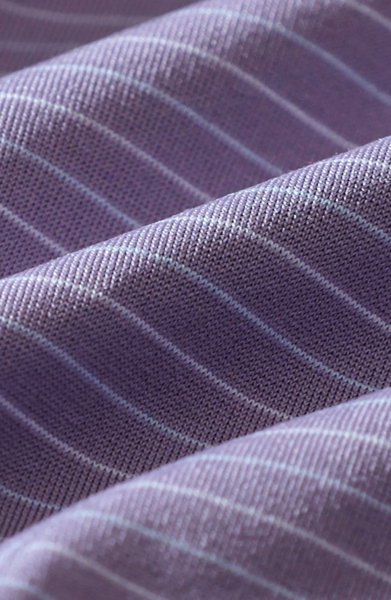 Mizzen+Main Versa Trim Fit Performance Golf Polo, Alternate, color, Purple Dusk Multi Stripe