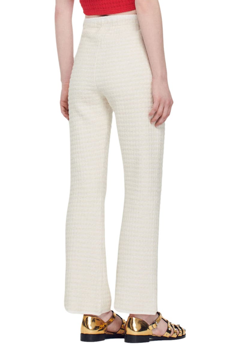 Kassim Tweed Trousers, Alternate, color, ECRU