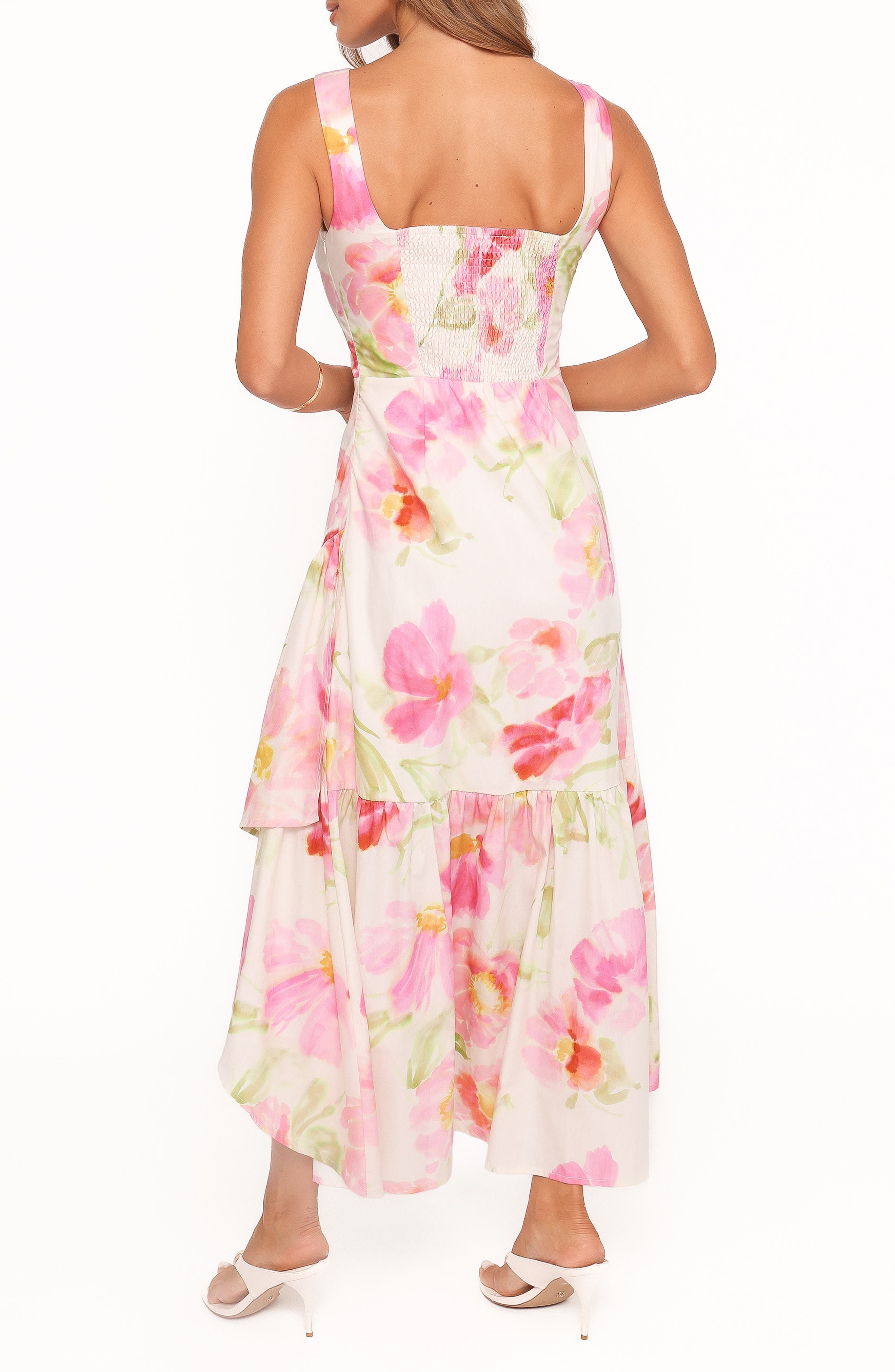 Zula Floral Sleeveless Cotton Maxi Dress - image 2