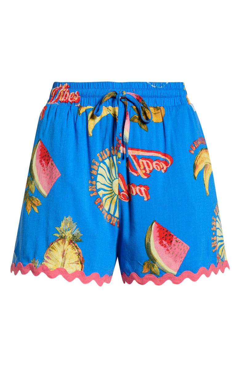 SUGARLIPS Halle Drawstring Pants, Alternate, color, Cobalt-Combo