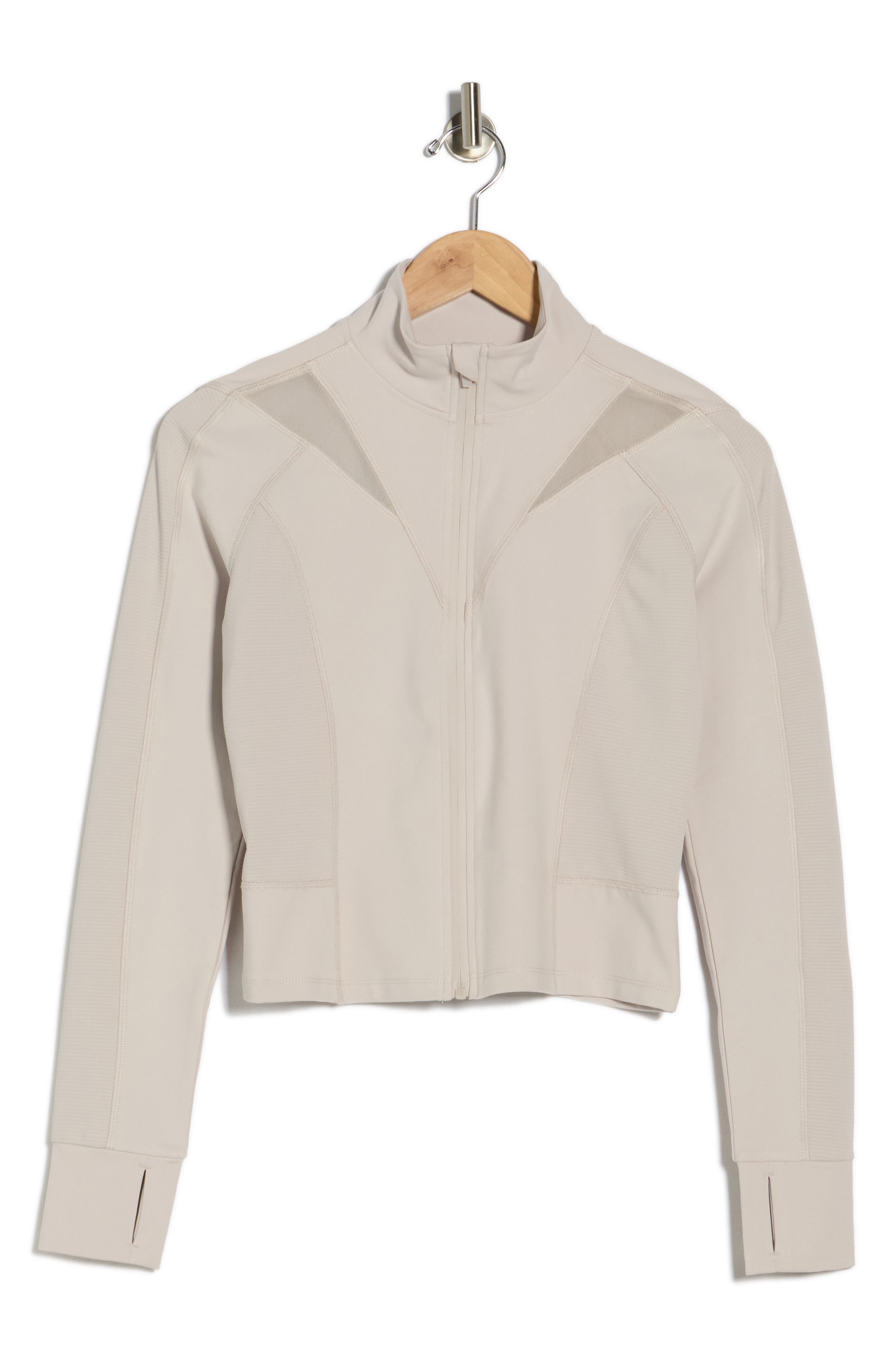 YOGALICIOUS Lux Ascension Cropped Fitted Jacket