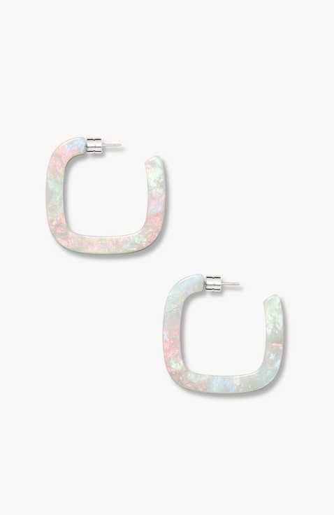 Midi Square Hoops