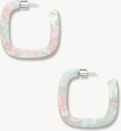 MACHETE Midi Square Hoops