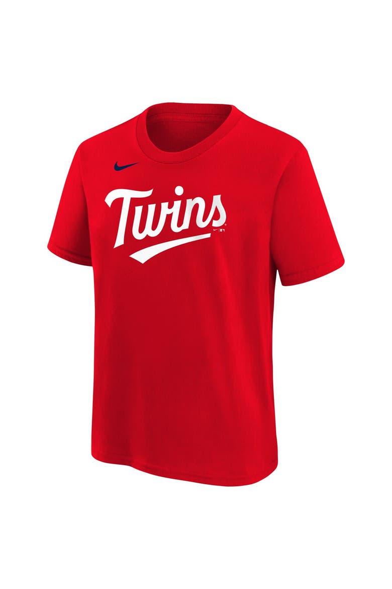 Youth Nike Carlos Correa Red Minnesota Twins Player Name & Number T-Shirt, Alternate, color, Red